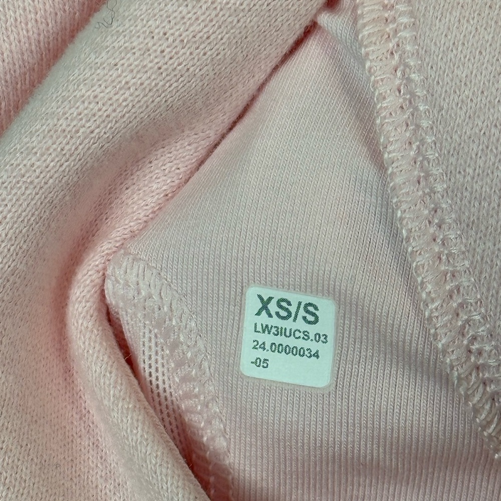 Lululemon Scuba Sleeveless Hoodie Vest Pink Oversized Athleisure XS/S - Picture 9 of 13